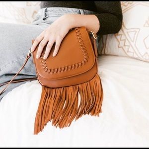 ☀️Summer and Rose Fringe crossbody/shoulder bag
